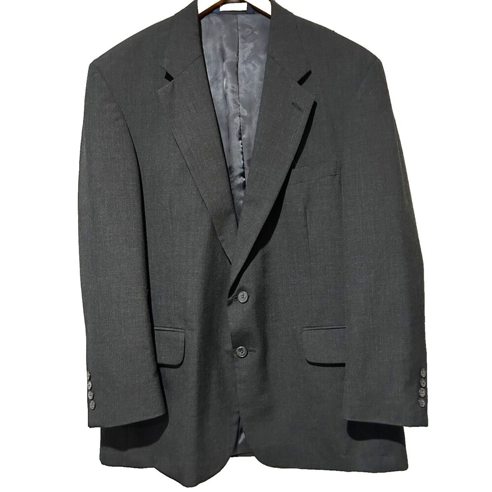 Lands End Men’s Vintage 100% Wool Blazer Sport Coat size 44R